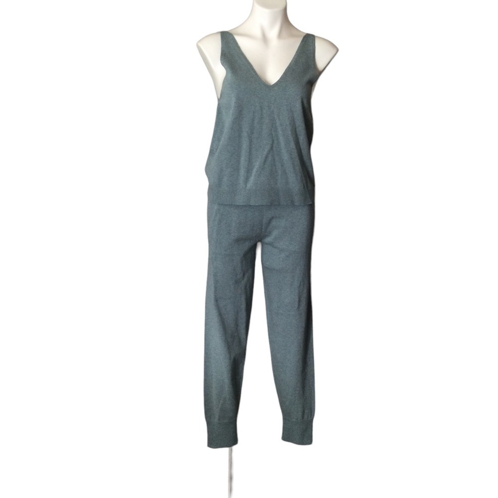 Athleta Salutation Gray Heather‎ Jogger Set - Picture 6 of 16